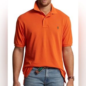 Polo by Ralph Lauren Orange Men's Polo Shirt